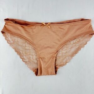 NWOT Kensie Lace Cheeky Peach Panty